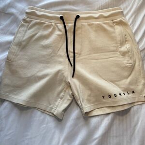 YoungLA Men’s Cream Shorts